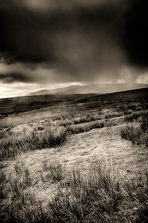 Storm over Ingleborough